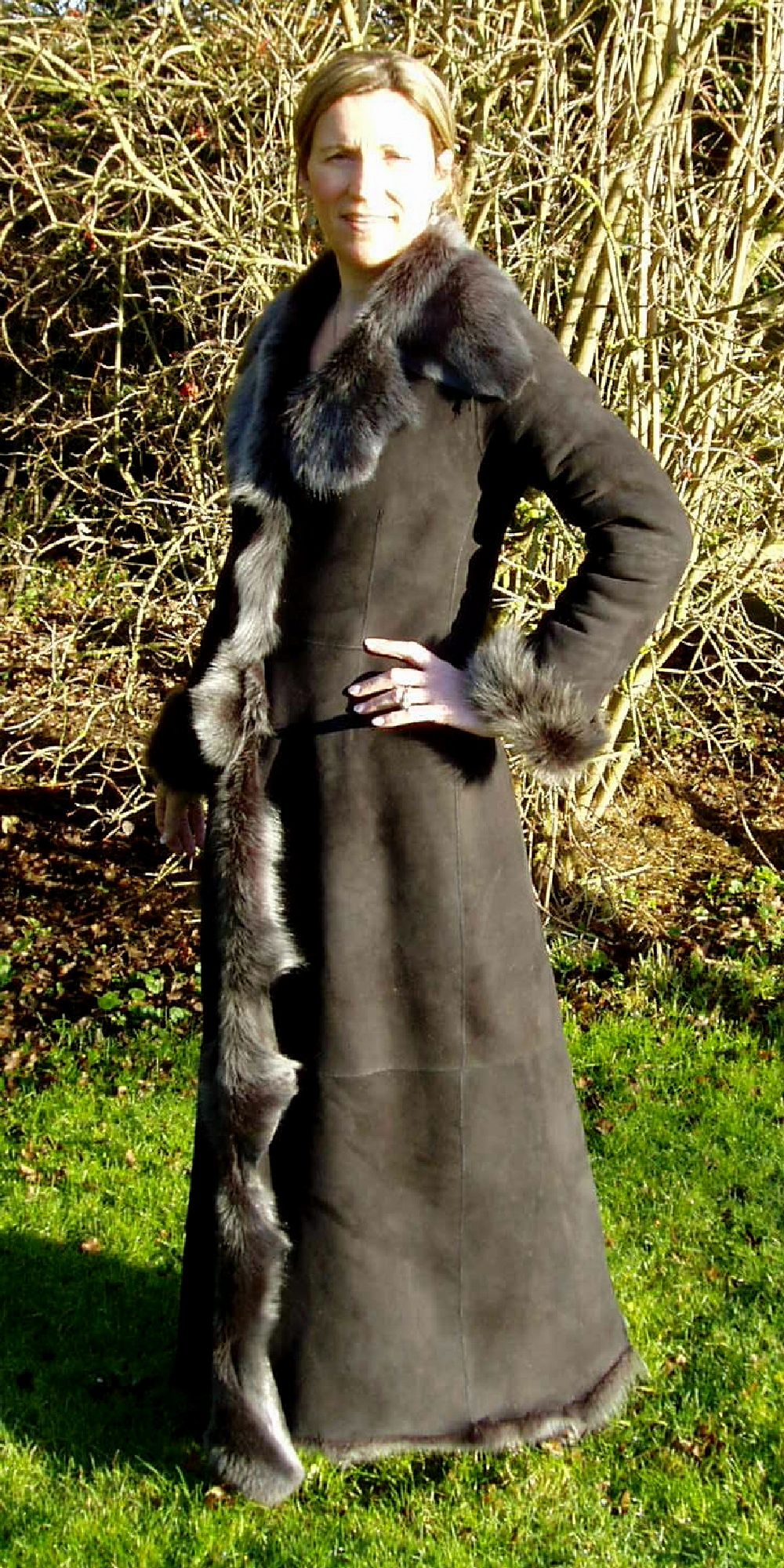 Full Length Toscana Lambskin Coat