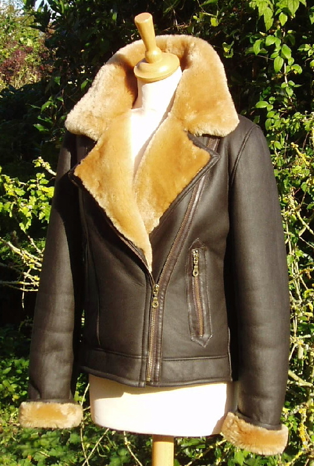 Ladies Shearling Flying Jacket