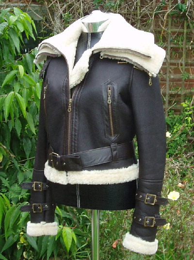 Ladies Sheepskin Flying Jacket