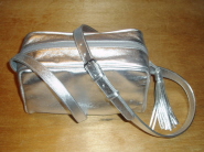 Silver Leather Bag,The end result.