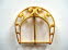 50-11  Pretty latice effect buckes-several similar available