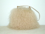 Beige mongolian lamb bag Sold