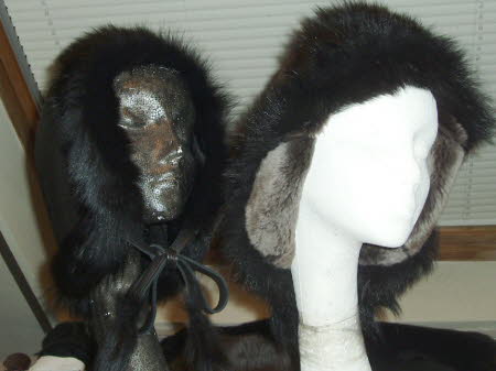 Black Hat Tied as a Hood