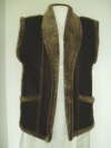 Brown Snowtop Sheepskin Gilet