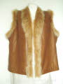 Cognac Antique Cape  with Toscana Trim