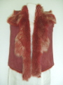 Coral Suede FinishToscana Sheepskin Gilet 