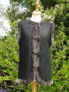 Longline Shortwool Sheepskin Gilet