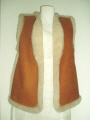 Tan White Nappalan Finish Gilet 