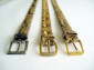 Python snakeskin belts sold