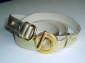 Gold foil leather belts from �18 