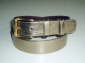 Pewter leather belt gold colour buckle �18